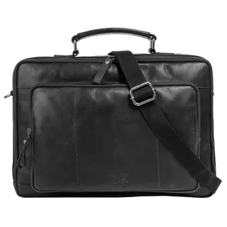Sansibar Aktentasche echt Leder", in schwarz | Gr.: onesize,