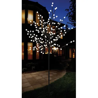 LED Baum BONETTI Lampen Gr. 200 flammig, Höhe: 150 cm, schwarz Dekofiguren Weihnachtsdeko