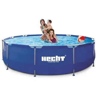 Stahlrahmen-Pool rund HECHT 3476 BLUESEA