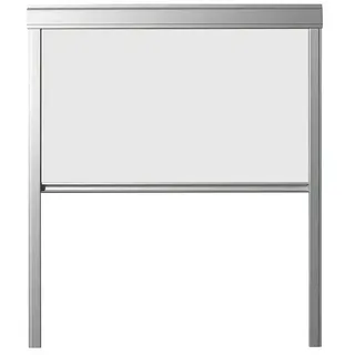 Verdunkelungsrollo DUA  (Weiß, 78 x 118 cm, Passend für: Dachfenster 78 x 118 cm von Solid Elements, VELUX®, FAKRO®)