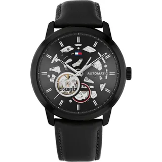 Tommy Hilfiger Henry Automatik Leder 43 mm 1710659