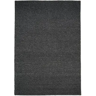 Consilio Concept 160 x 230 Teppich Wohnzimmer Anthrazit Wolle modern Wohnzimmerteppich Natur Melange dezent Matt weich Luxus Zertifiziert Made in Germany Design Manufaktur Markenteppich Oeko TEX
