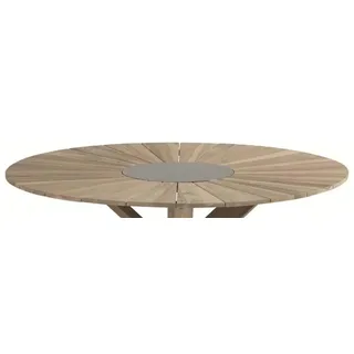 Hartman Provence Crossleg Tischplatte grey teak