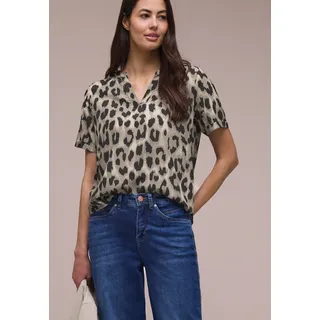 STREET ONE Kurzarmbluse Beige 36