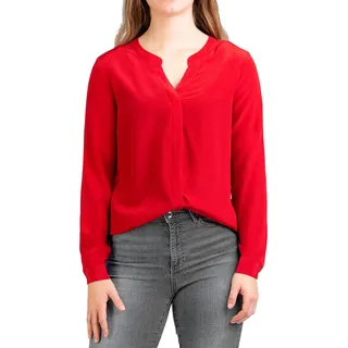 Posh Gear Seidenbluse Nobicetta Dunkelrot XXL