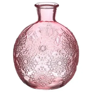 NaDeco Dekovase Kugelvase Bologna Größe h.12 Ø9.5 cm, in Pink Kugelflasche