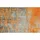 110 x 175 cm grau/orange