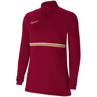 Nike Academy 21 Drill Top Team Red/White/Jersey Gold L