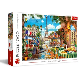 Trefl 10622 Puzzle, Pariser Morgen 1000 Teile,