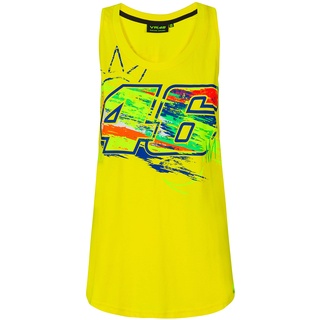 Valentino Rossi Muskelshirt Sun And Moon,Frau,XS,Gelb