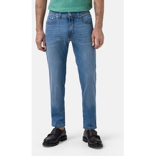 Pierre Cardin 5-Pocket-Jeans Lyon Tapered Futureflex Denim blau
