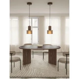 Selsey Ovo Ø 110-190 cm braun