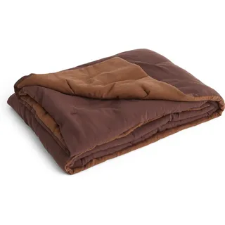 Quilt Steppdecke braun