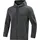 Kapuzenjacke Damen anthrazit meliert 34