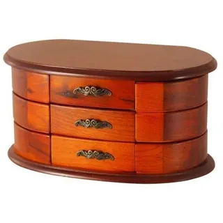 Musicboxworld Spieluhr Schmuckkasten Holz