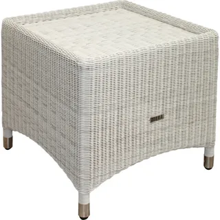 Zebra Technologies Loomus Gartenhocker 48 x 48 x 44 cm weiß