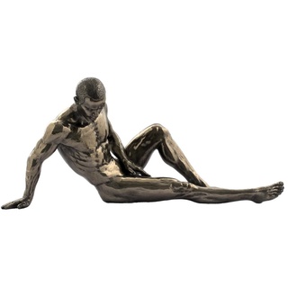 Figur aus Kunstharz für Herren, nackt, längliche Prospektion, Größe L 26 cm