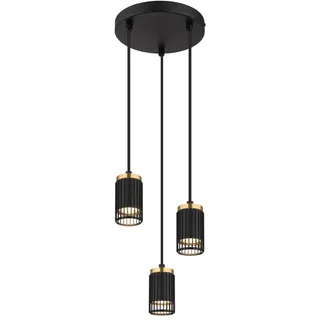Globo lighting Hängeleuchte "KORBEN" in black | Gr.: onesize