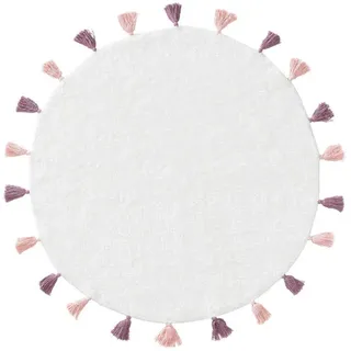 Lytte Malu Kinderteppich Ø 80 cm Pink/Rosa
