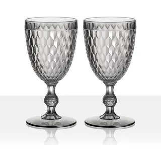 BRUNNER 0830231N.C25 Set Wineglass Coralux, elegante Weingläser für Boot, Camping und Outdoor, V 40 cl, transparent, kratzfest