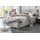 100 x 200 cm Bonnell-Federkernmatratze | H2 | mit LED-Beleuchtung Strukturstoff grau