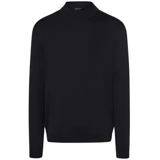 MAERZ Muenchen Rollkragenpullover PULLOVER ROLLKRAGEN 1/1 ARM schwarz
