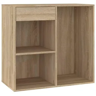 vidaXL Kosmetikschrank, Ankleideschrank mit viel Stauraum, Schmuckschrank für Schlafzimmer Wohnzimmer, Schminkschrank Schrank, Sonoma-Eiche Holzwerkstoff