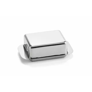 Weis Butterdose Für 125g Butter 12,5x7,5x4,5cm Edelstahl,