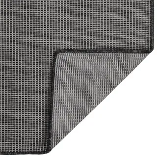 vidaXL Emir Outdoor-Teppich 160 x 230 cm Grau