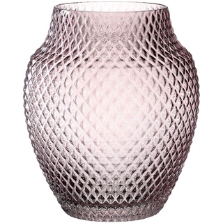 LEONARDO HOME 18674 POESIA Vase 22,5cm, Glas, rosa