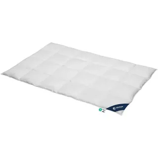 casimum Daunendecke 155x200 cm, Oeko-Tex® Standard 100% Daunen, Downpass, casimum Weiß, Textil,
