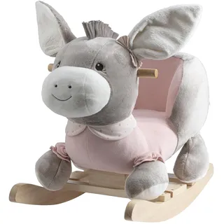 Sterntaler Schaukeltier Esel Emmi Girl flora rose, Zartrosa