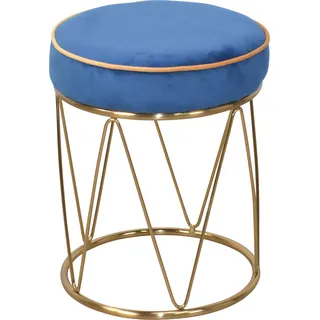 INOSIGN Sitzhocker Liano 45 x 45 x 45 cm Blau