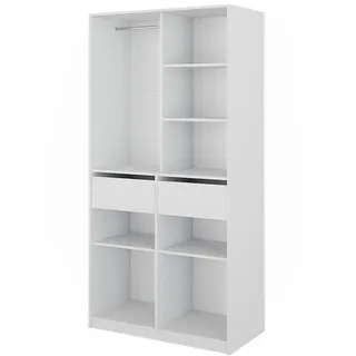 Vicco Kleiderschrank Elmo 100 x 200 x 50 cm Weiß