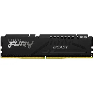 Kingston FURY Beast DDR5 6000MT/s 16GB Modul (1x16GB) CL30 Schwarz KF560C30BBE-16