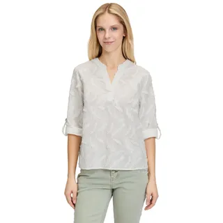 Cartoon Casual-Bluse mit Stickerei Weiß,42 | 42