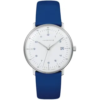 Junghans 47/4540.02 max bill Damenuhr Blau