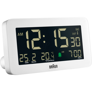 BRAUN BC10-DCF W - Funkwecker digital weiß