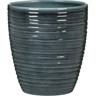 Scheurich Orchideengefäß 669 Glass Petrol Ø 12,3 cm x 14 cm