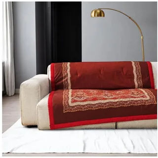 Plaid Bassetti Plaid Sabbioneta R2 135 x 190 cm, Bassetti rot