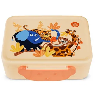 Affenzahn Lunchbox Brotdose, Kunststoff, (Brotdose, 1-tlg., 1x Brotdose), spülmaschinengeeignet bis 45 Grad, Handwäsche empfohlen orange