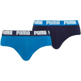 Puma Everyday Briefs blau S 2er Pack