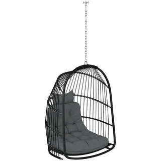 Outsunny - Hängesessel - 74Lx68Wx105Hcm - Dunkelgrau