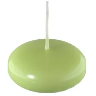 Kopschitz Kerzen Schwimmkerzen Lime 24 x Ø 60 mm, 20 Stück