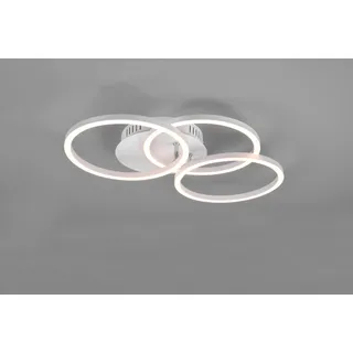 Trio R62823131 LED- Deckenleuchte Circle 1x27w | 3100lm | 2700K-6000K - einstellbar, dimmbar, Nachtmodus, Fernbedienung, weiß