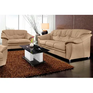 sit&more Couch 3-2 Garnitur Federkern 2-Sitzer + 3-Sitzer Braun