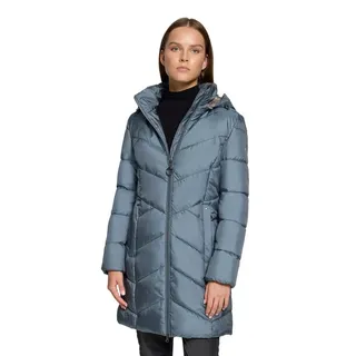 Betty Barclay Damen Outdoorjacke mit Abnehmbarer Kapuze 36, Ashley Blue - 36