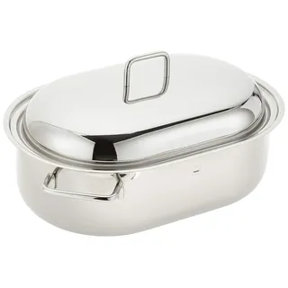 Kela Bräter, Ivo, Edelstahl, Induktionsgeeignet, 7,3 L, Oval, 12401, Glänzend