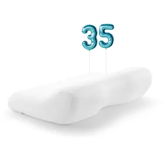 Tempur ErgoPlus MDV Kopfkissen 54 x 32 cm Weiß