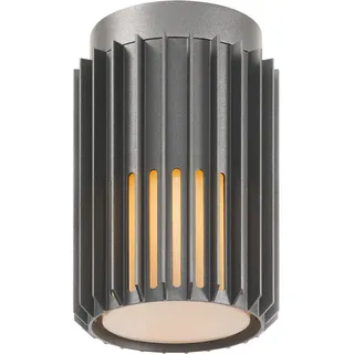 Nordlux Deckenleuchte Aludra Aluminium Ø 12 cm, E27, IP54, anthrazit